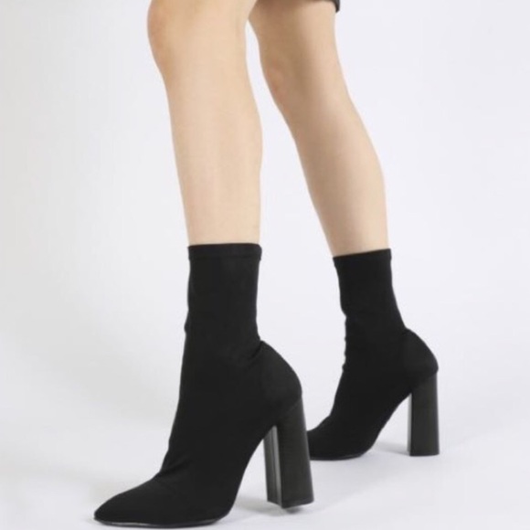 Public desire sock ankle boots Clearance